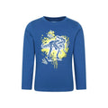 Blue - Front - Mountain Warehouse Childrens-Kids Character Long-Sleeved T-Shirt