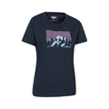 Navy - Lifestyle - Mountain Warehouse Womens-Ladies Breathable Loose Fit T-Shirt