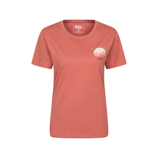 Orange - Front - Mountain Warehouse Womens-Ladies Loose Fit T-Shirt