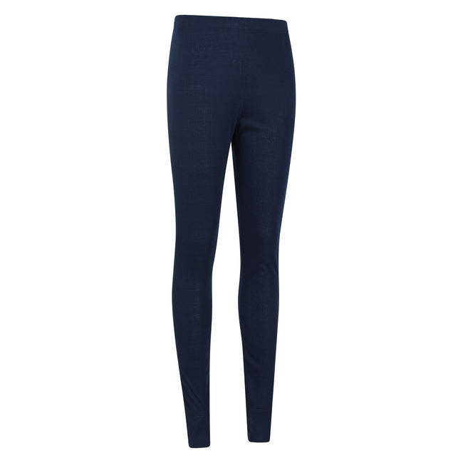 Navy - Side - Mountain Warehouse Womens-Ladies Talus Base Layer Bottoms