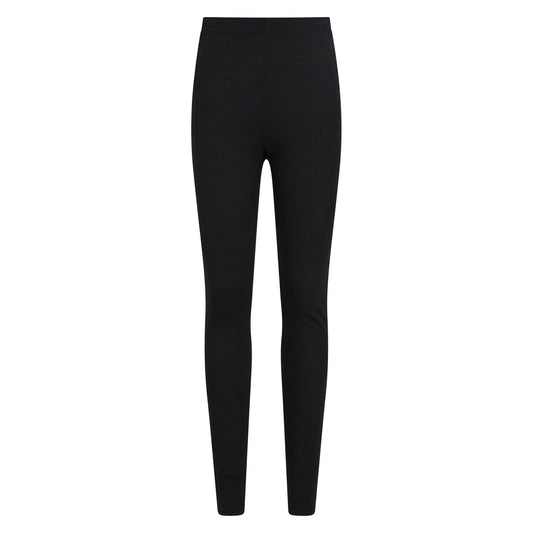 Black - Front - Mountain Warehouse Womens-Ladies Talus Base Layer Bottoms