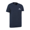 Navy - Lifestyle - Mountain Warehouse Mens Banff Graphic Short-Sleeved T-Shirt