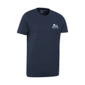 Navy - Lifestyle - Mountain Warehouse Mens Whistler Graphic Short-Sleeved T-Shirt
