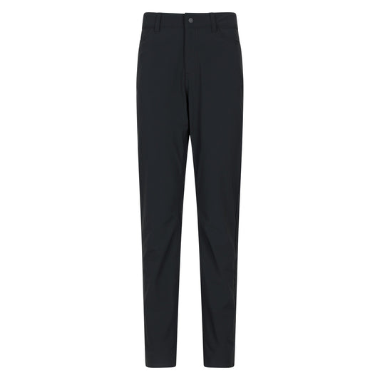 Black - Front - Mountain Warehouse Womens-Ladies Amble Walking Trousers
