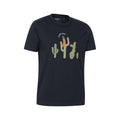 Navy - Lifestyle - Mountain Warehouse Mens Stay Sharp Graphic T-Shirt