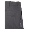 Grey - Pack Shot - Mountain Warehouse Mens Stretch Trekking Shorts