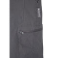 Grey - Close up - Mountain Warehouse Mens Stretch Trekking Shorts