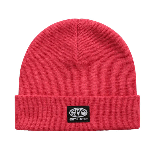 Pink - Front - Animal Childrens-Kids Harley Beanie