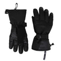 Black - Side - Mountain Warehouse Unisex Adult Ultra Cold Weather Ski Gloves