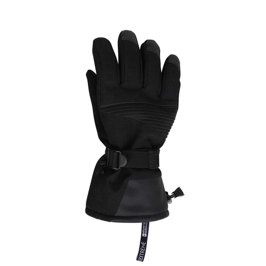 Black - Front - Mountain Warehouse Unisex Adult Ultra Cold Weather Ski Gloves