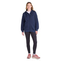 Navy - Lifestyle - Mountain Warehouse Womens-Ladies Poplar Full Zip Hoodie