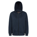 Navy - Front - Mountain Warehouse Womens-Ladies Poplar Full Zip Hoodie