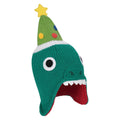 Green - Lifestyle - Mountain Warehouse Childrens-Kids Fleece Lined Christmas Winter Hat
