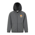 Charcoal - Front - Mountain Warehouse Childrens-Kids Sunset Mountain Full Zip Hoodie