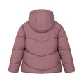 Dark Pink - Back - Mountain Warehouse Childrens-Kids Cortina Water Resistant Padded Ski Jacket