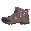 Grey - Side - Mountain Warehouse Womens-Ladies Vertex Suede Waterproof Walking Boots