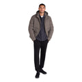 Dark Khaki - Side - Animal Mens Tech Down Midweight Jacket