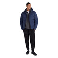 Navy - Side - Animal Mens Tech Down Midweight Jacket