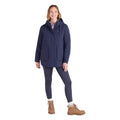 Navy - Pack Shot - Mountain Warehouse Womens-Ladies Chestnut Waterproof Padded Jacket