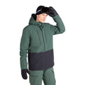 Green - Side - Mountain Warehouse Mens Zephyr Snowboarding Jacket