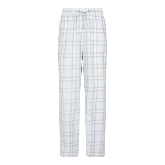 Grey - Front - Mountain Warehouse Womens-Ladies Flannel Lounge Pants