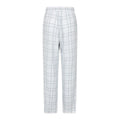 Grey - Back - Mountain Warehouse Womens-Ladies Flannel Lounge Pants