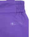 Purple - Pack Shot - Mountain Warehouse Childrens-Kids Honey Ski Trousers