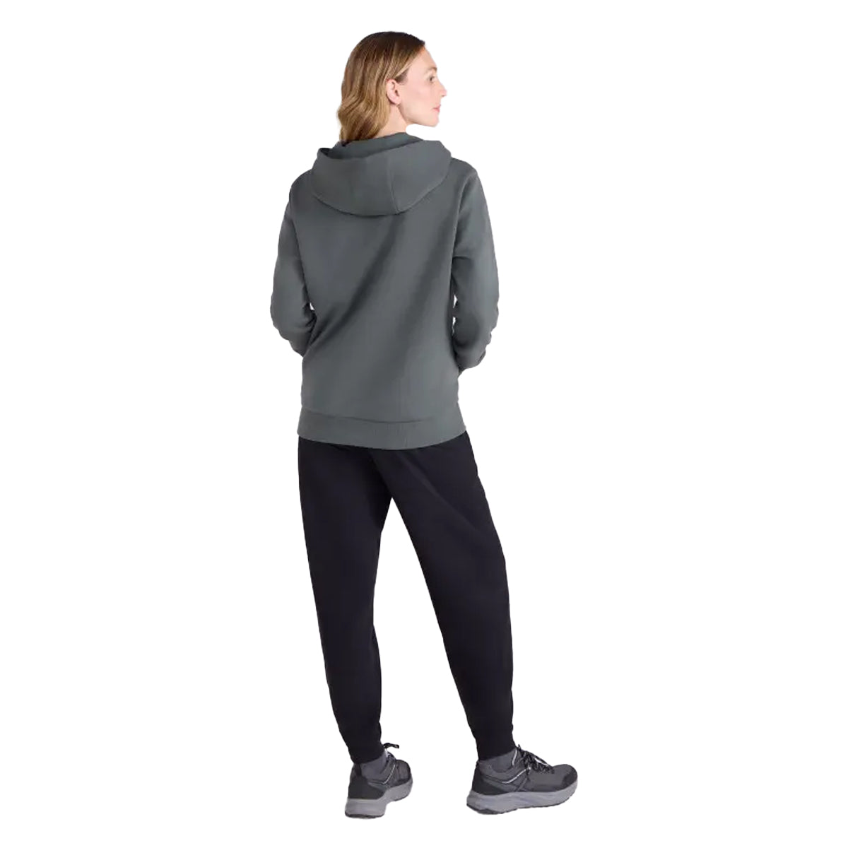 Dark Khaki - Close up - Mountain Warehouse Womens-Ladies Mountain Ring Regular Hoodie