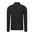 Black - Back - Mountain Warehouse Unisex Adult Quest Merino Wool Long-Sleeved Thermal Top