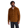Tan - Lifestyle - Mountain Warehouse Mens Chiswick Borg Lined Corded Shirt