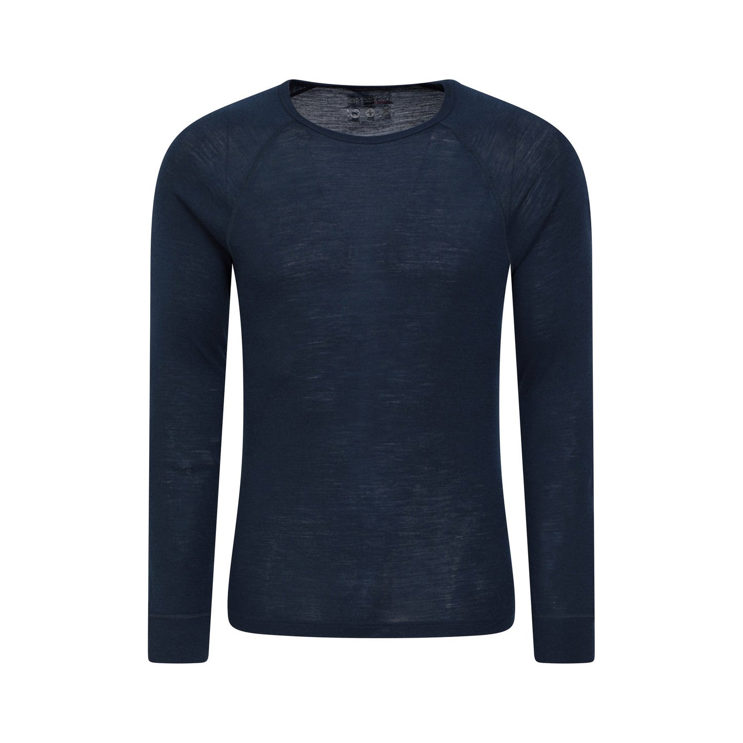 Navy - Lifestyle - Mountain Warehouse Mens Merino Wool Base Layer Top (Pack of 2)