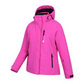 Bright Pink - Side - Mountain Warehouse Womens-Ladies Aspen Waterproof Ski Jacket