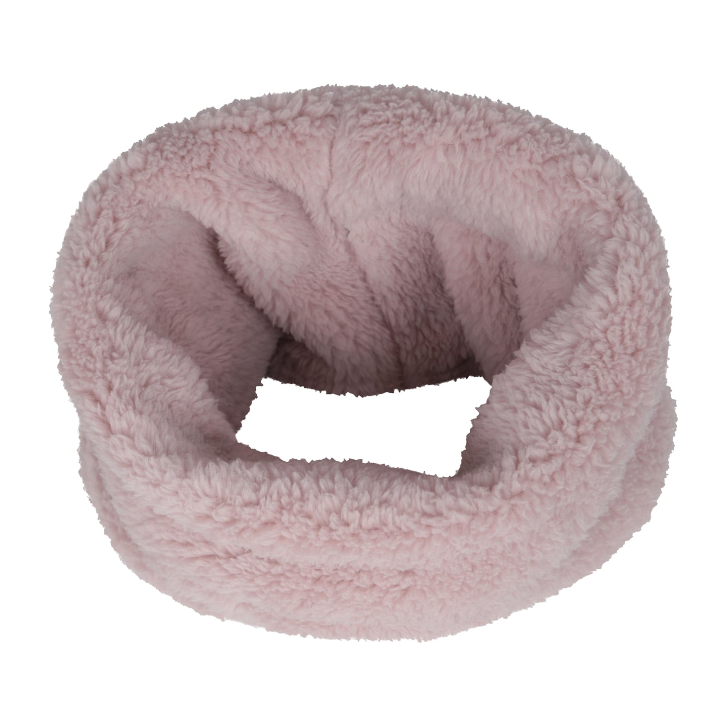 Beige - Side - Mountain Warehouse Womens-Ladies Isotherm Cosy Sherpa Snood Collar Neck Warmer