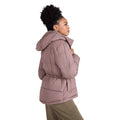 Taupe - Back - Animal Womens-Ladies Maeve Puffer Jacket