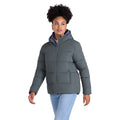 Dark Khaki - Side - Animal Womens-Ladies Tech Midweight Down Jacket