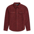 Red - Front - Animal Mens George Fleece Shirt