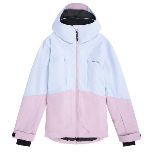 Pale Blue - Front - Animal Womens-Ladies Juniper Panelled Ski Jacket