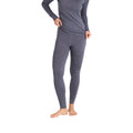 Grey - Front - Animal Womens-Ladies Merino Wool Base Layer Bottoms