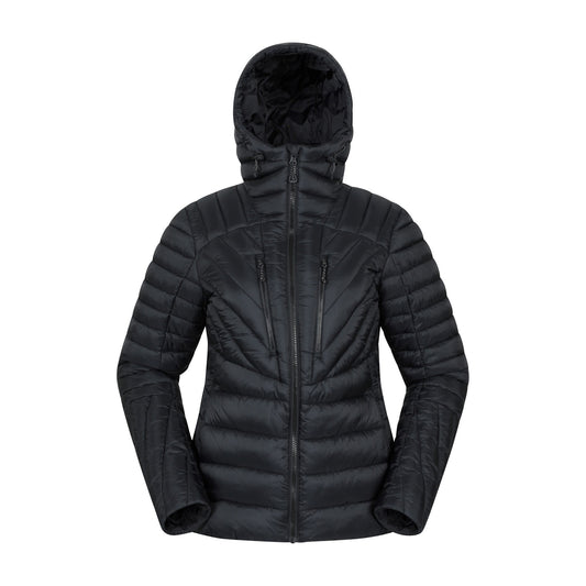 Black - Front - Mountain Warehouse Womens-Ladies Sky Padded Jacket