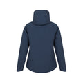 Blue - Back - Mountain Warehouse Womens-Ladies Mallory Short Waterproof Padded Jacket