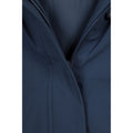 Blue - Pack Shot - Mountain Warehouse Womens-Ladies Mallory Short Waterproof Padded Jacket