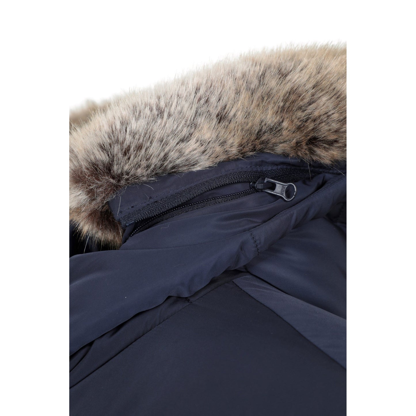 Navy - Pack Shot - Mountain Warehouse Womens-Ladies Comfort Padded Jacket