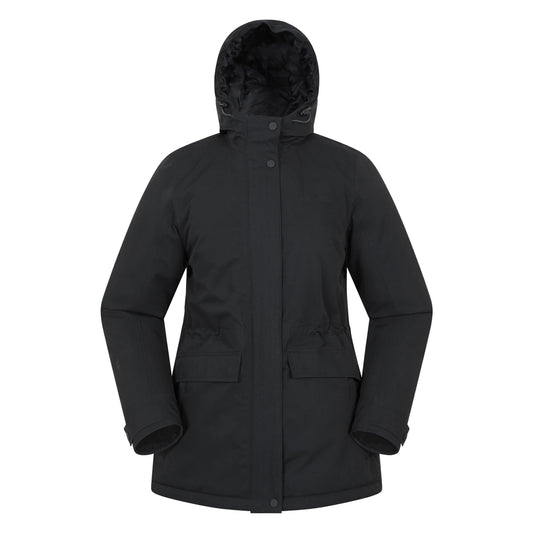 Rust - Front - Mountain Warehouse Womens-Ladies Maple Waterproof Padded Jacket