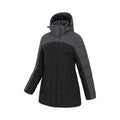Black - Side - Mountain Warehouse Womens-Ladies Shock Padded Jacket
