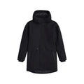 Black - Front - Animal Womens-Ladies Lisbon Waterproof Parka