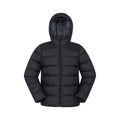 Black - Front - Mountain Warehouse Childrens-Kids Stratus Packable Jacket