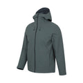 Light Khaki - Side - Mountain Warehouse Mens Gael Waterproof Jacket