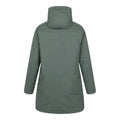 Khaki Green - Back - Mountain Warehouse Womens-Ladies Riviera Padded Waterproof Jacket