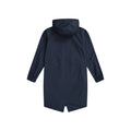 Navy - Back - Animal Womens-Ladies Longline Waterproof Jacket