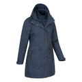 Blue - Lifestyle - Mountain Warehouse Womens-Ladies Rain On 3 in 1 Waterproof Jacket